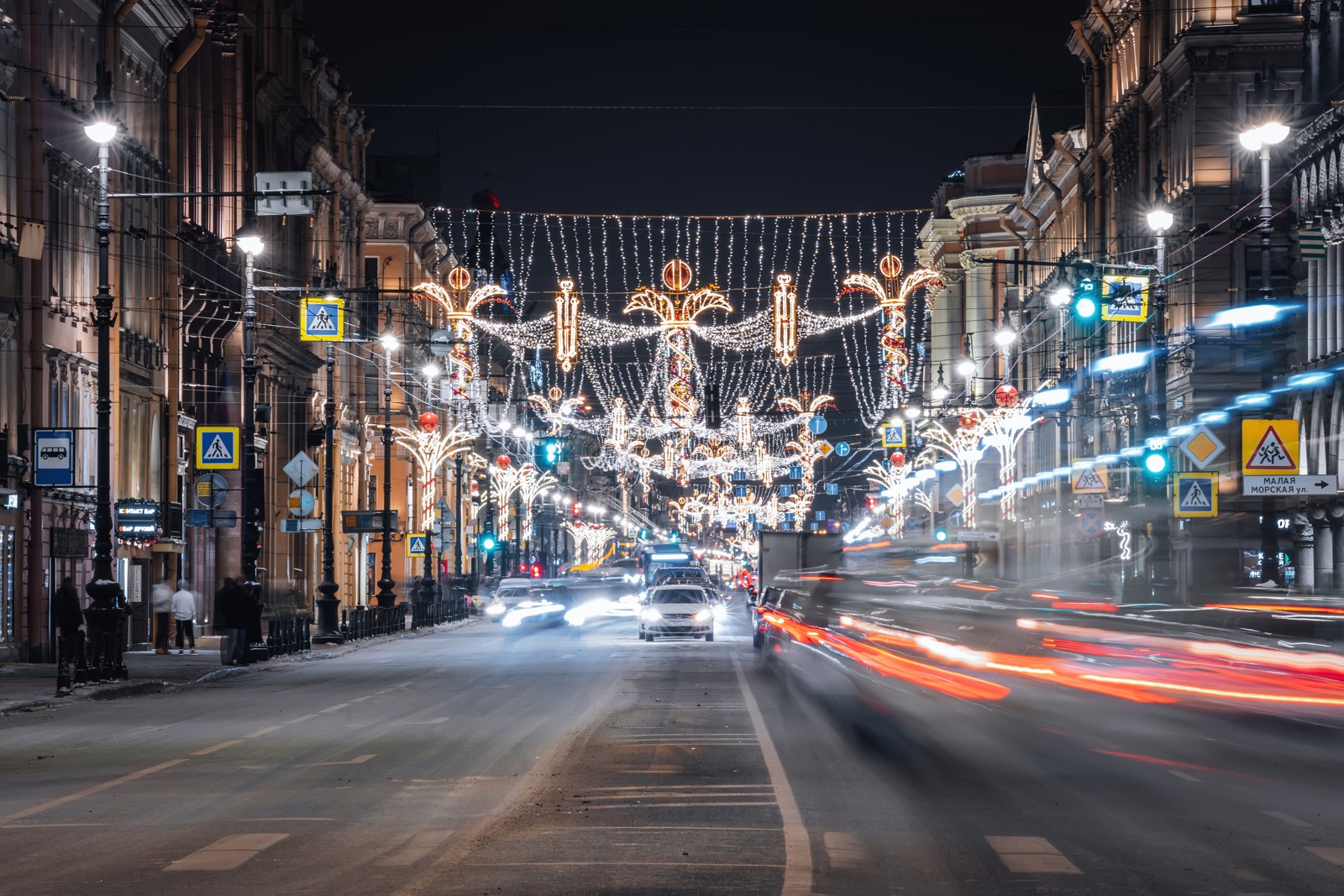 New Year in Saint Petersburg