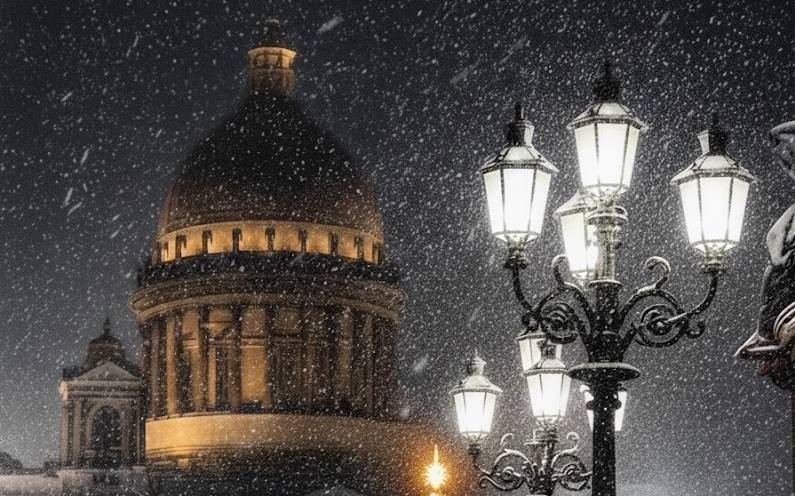 New Year's Petersburg