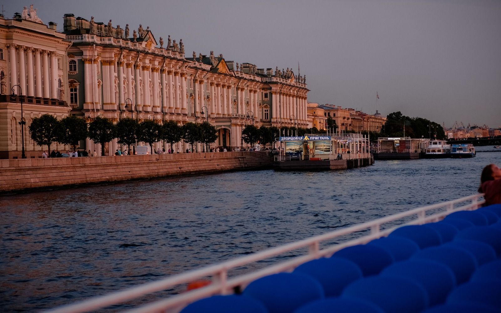 View from the boat on the tour 