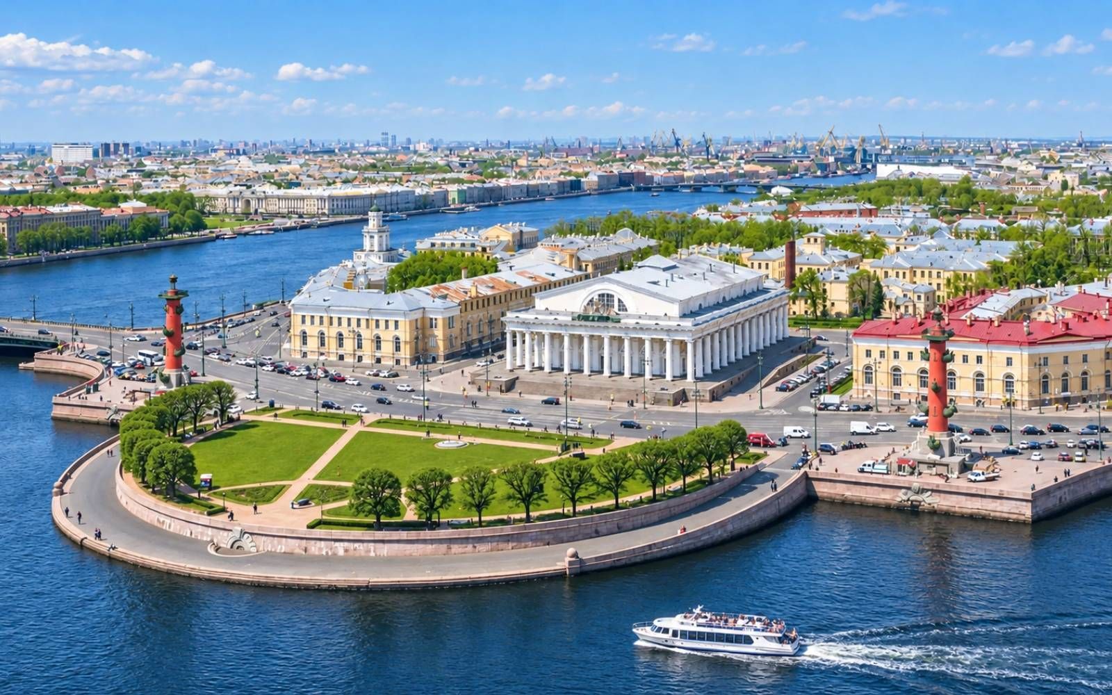 Стрелка Васильевского Острова для школьников