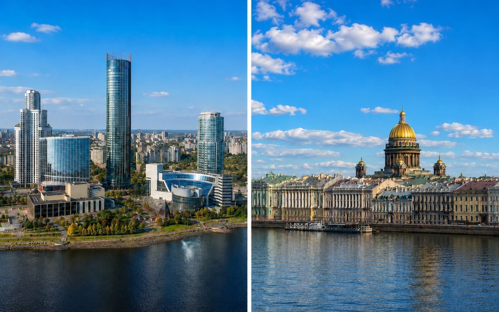 Туры из Екатеринбурга в Санкт-Петербург