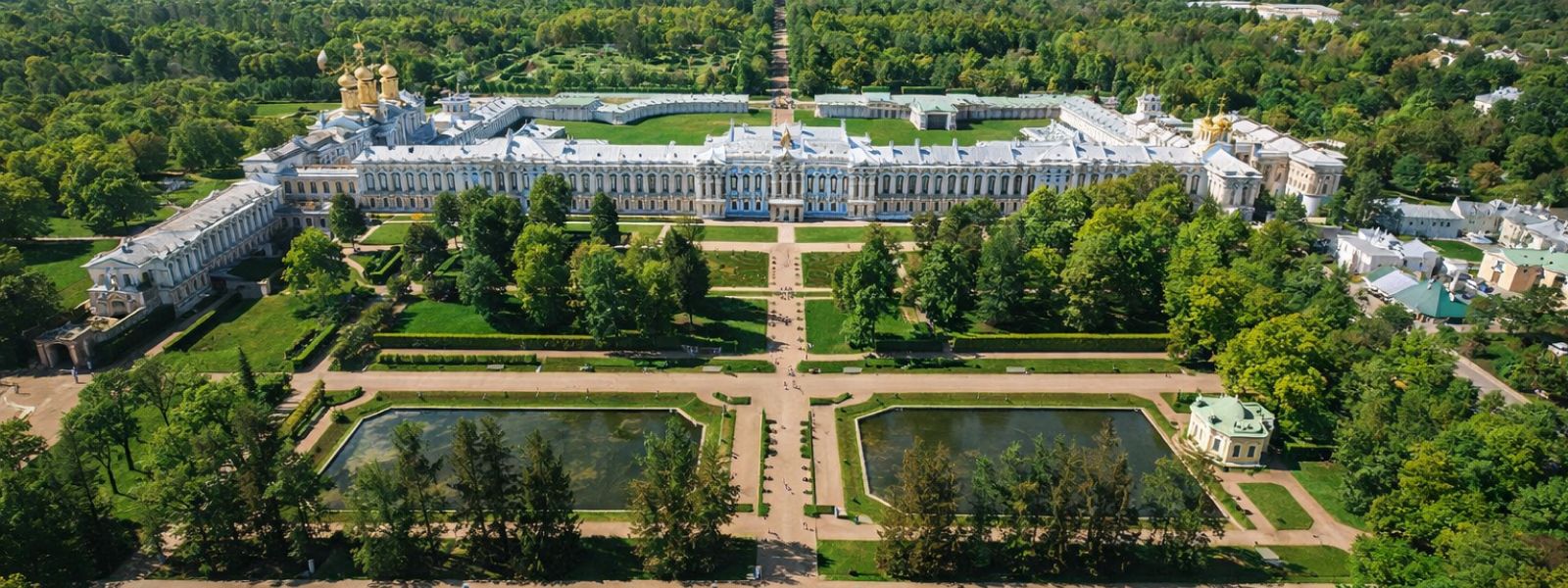 Царское Село с высоты птичьего полёта