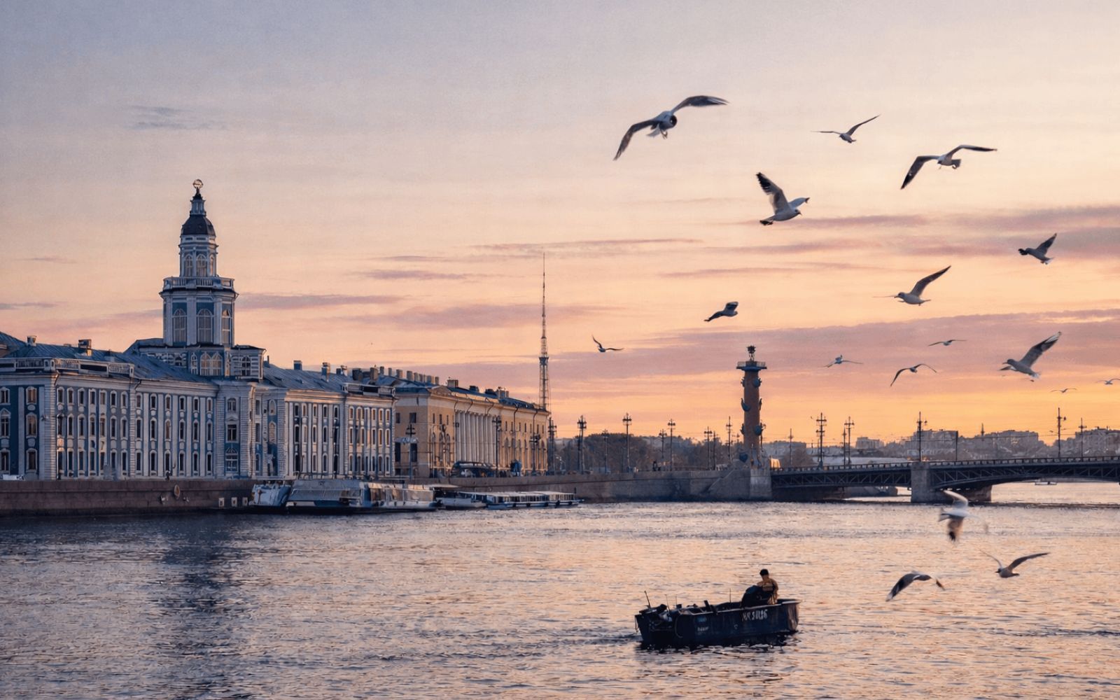 Белые ночи в Санкт-Петербурге 2026