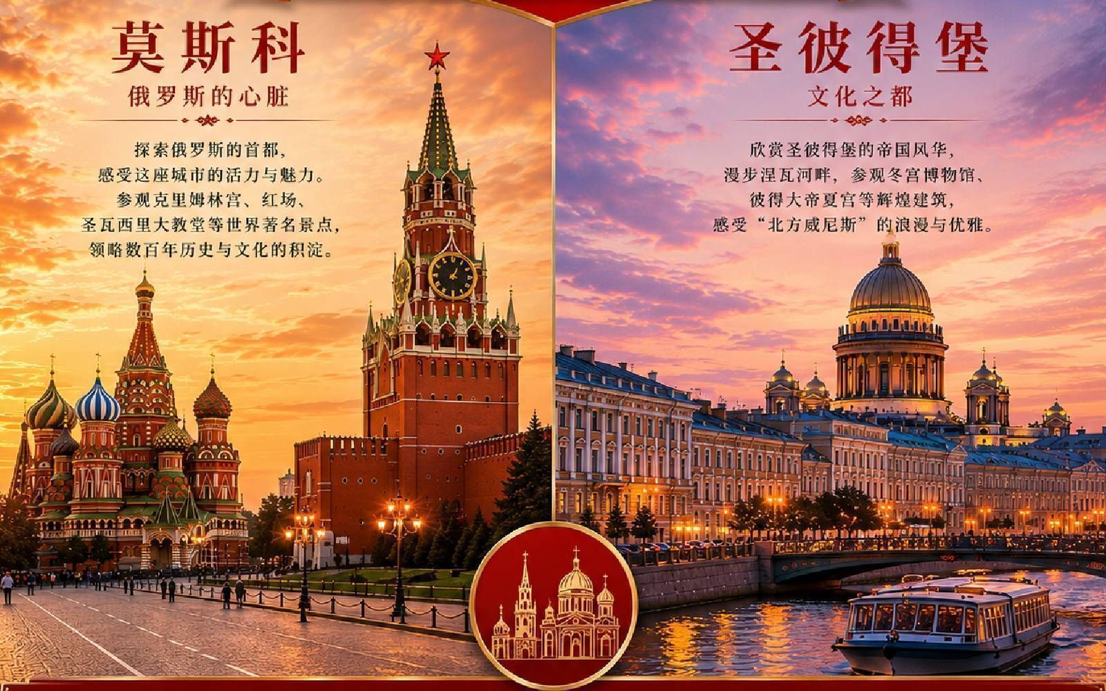 Classic Russia Tour - 7 Days: Moscow and St. Petersburg