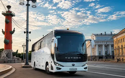 Individual bus rental in St. Petersburg for 50 seats - Mercedes, Setra, Man and others