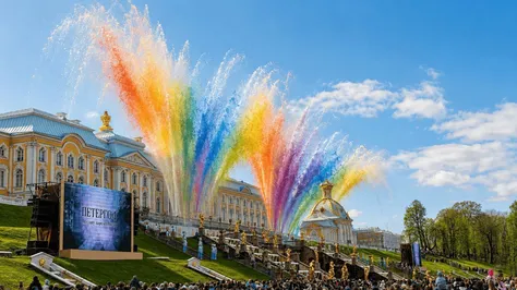 Fountain Opening Celebration - Tour to Peterhof
