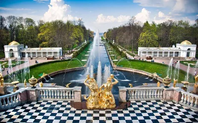 Fountains - Lower Park of Peterhof